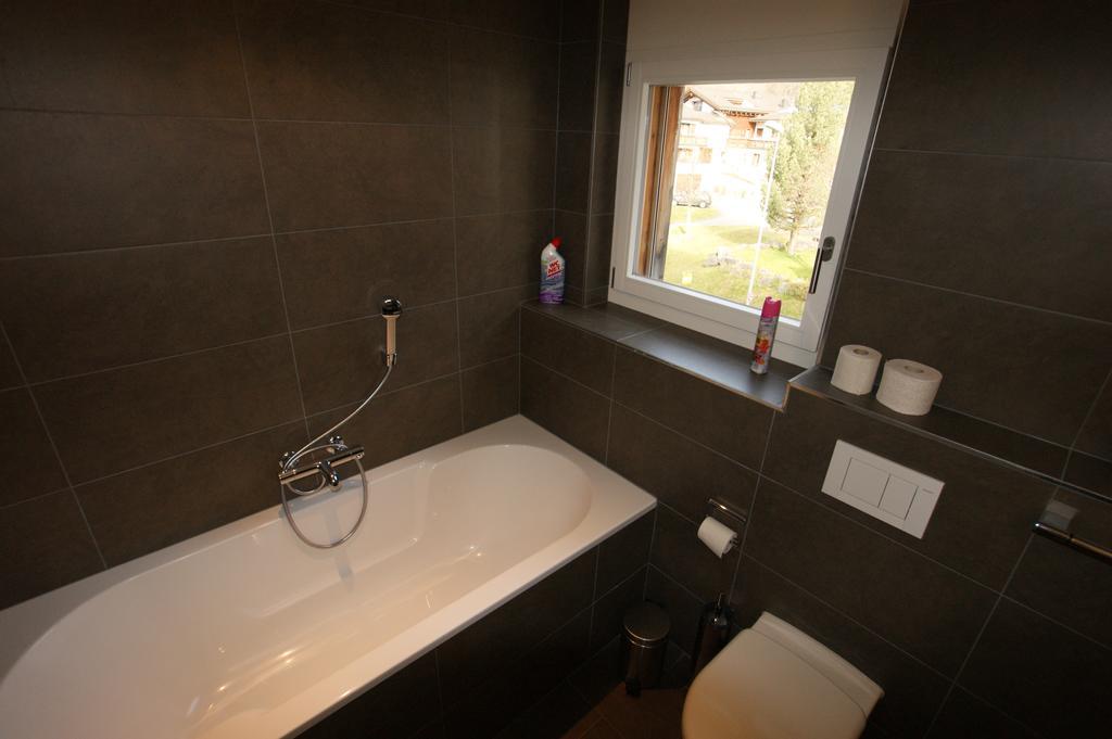 Haus Rufinis Daire Klosters Oda fotoğraf